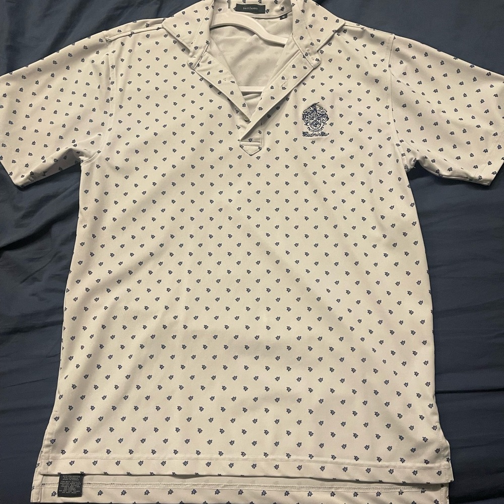 Turtleson Golf Short Sleeve Polo Small Trump Logo